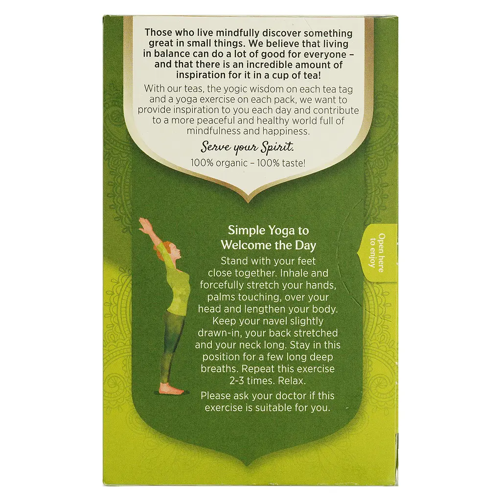 Смесь травяная Yogi Tea Morning Energy органическая (17 шт. х 2.1 г) - фото 4