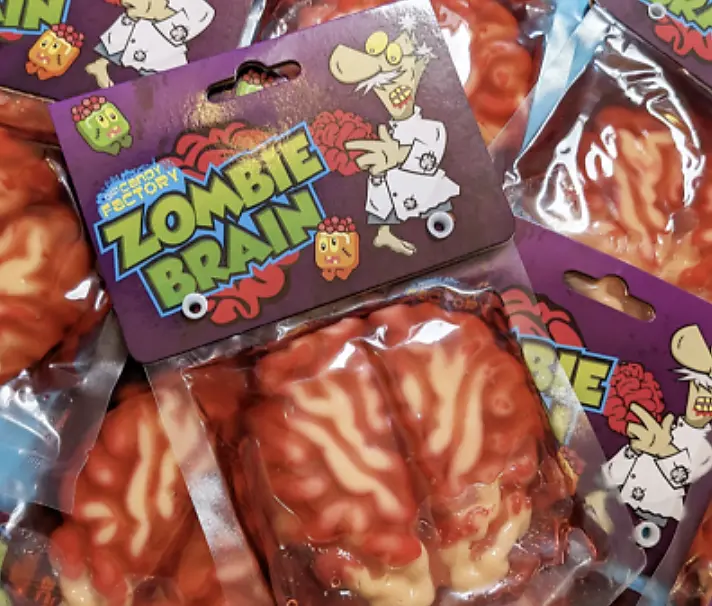 Желейні цукерки Crazy Candy Factory Zombie Brain 120 г - фото 5