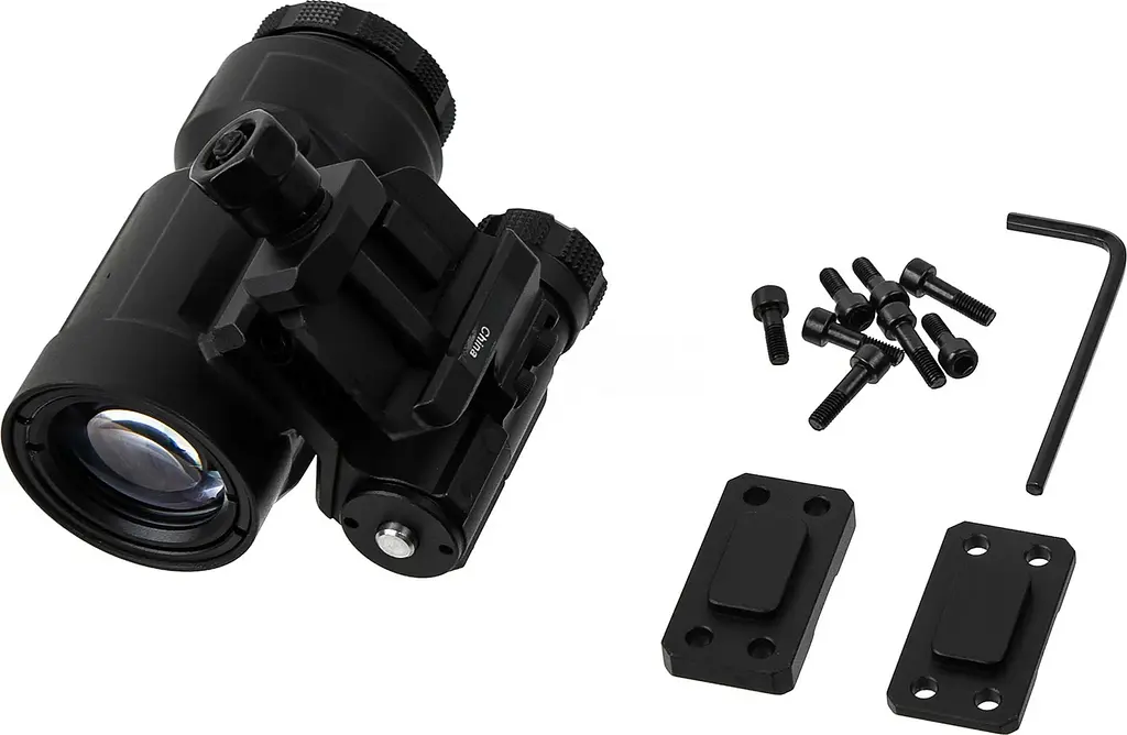 Увеличитель Sig Optics 5Х Juliet5-Micro 5X24mm Push-Button Mount with spacers (Черный) - фото 6