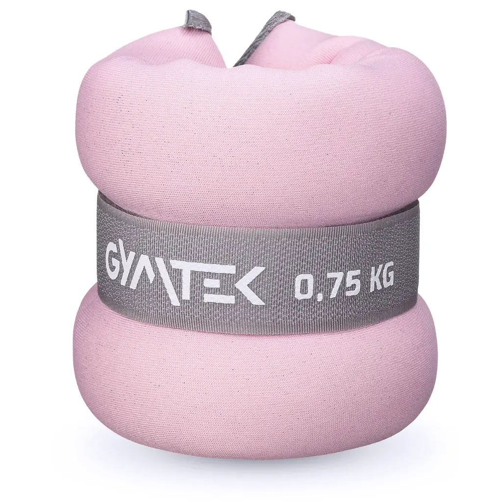 Обважнювачі Gymtek для рук і ніг 2 х 0,75кг рожевий - фото 4