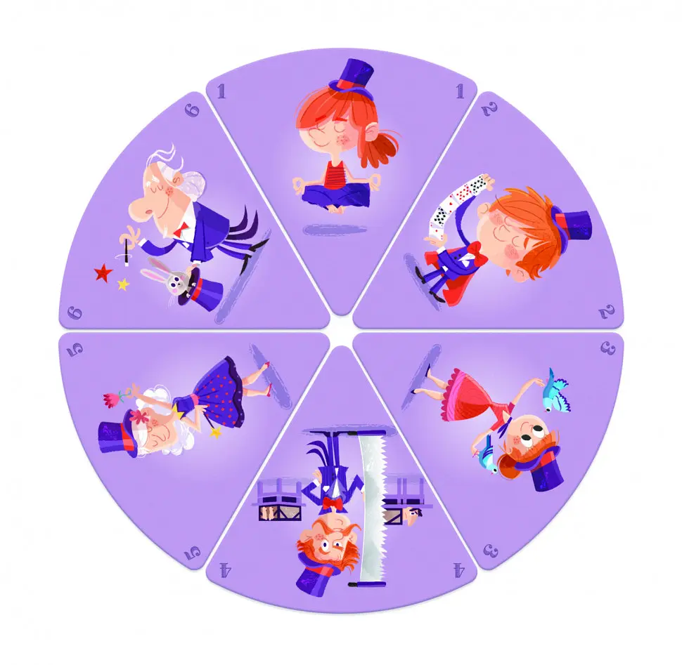 Настільна гра Janod Happy Families Цирк (J02755) - фото 7