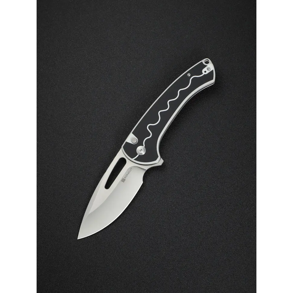 Нож складной Sencut Squiggy S24082A-1 White/Black - фото 8