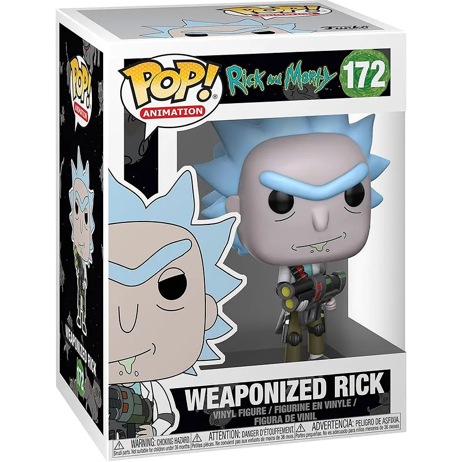 Ігрова фігурка Funko POP! cерії Rick&Morty Weaponized Rick (12439-PX-1QW) - фото 2