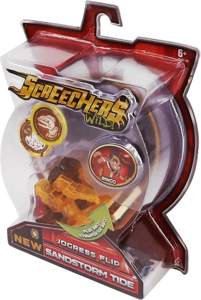 Машинка-трансформер Screechers Wild S2 L1 Сендсторм Тайд (EU684201V) - фото 7