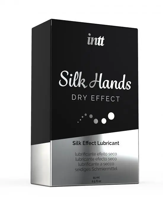 Лубрикант на силіконовій основі Intt Silk Hands 15 мл - фото 3