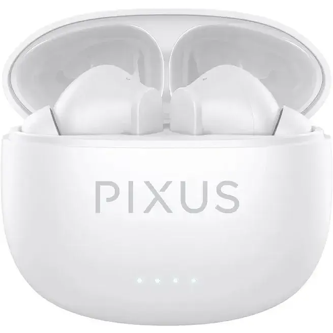 Наушники TWS Pixus Band 5.3 White RU - фото 5