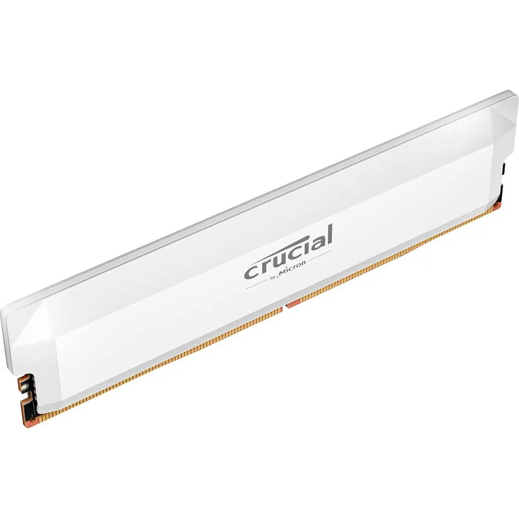 Модуль пам'яті Crucial DDR5 16GB Pro OC 6400Mhz CL38 White (CP16G64C38U5W) - фото 3
