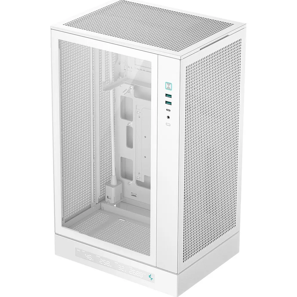 Корпус Deepcool CH270 Digital White (R-CH270-WHNDM0-G-1) [146733] - фото 3