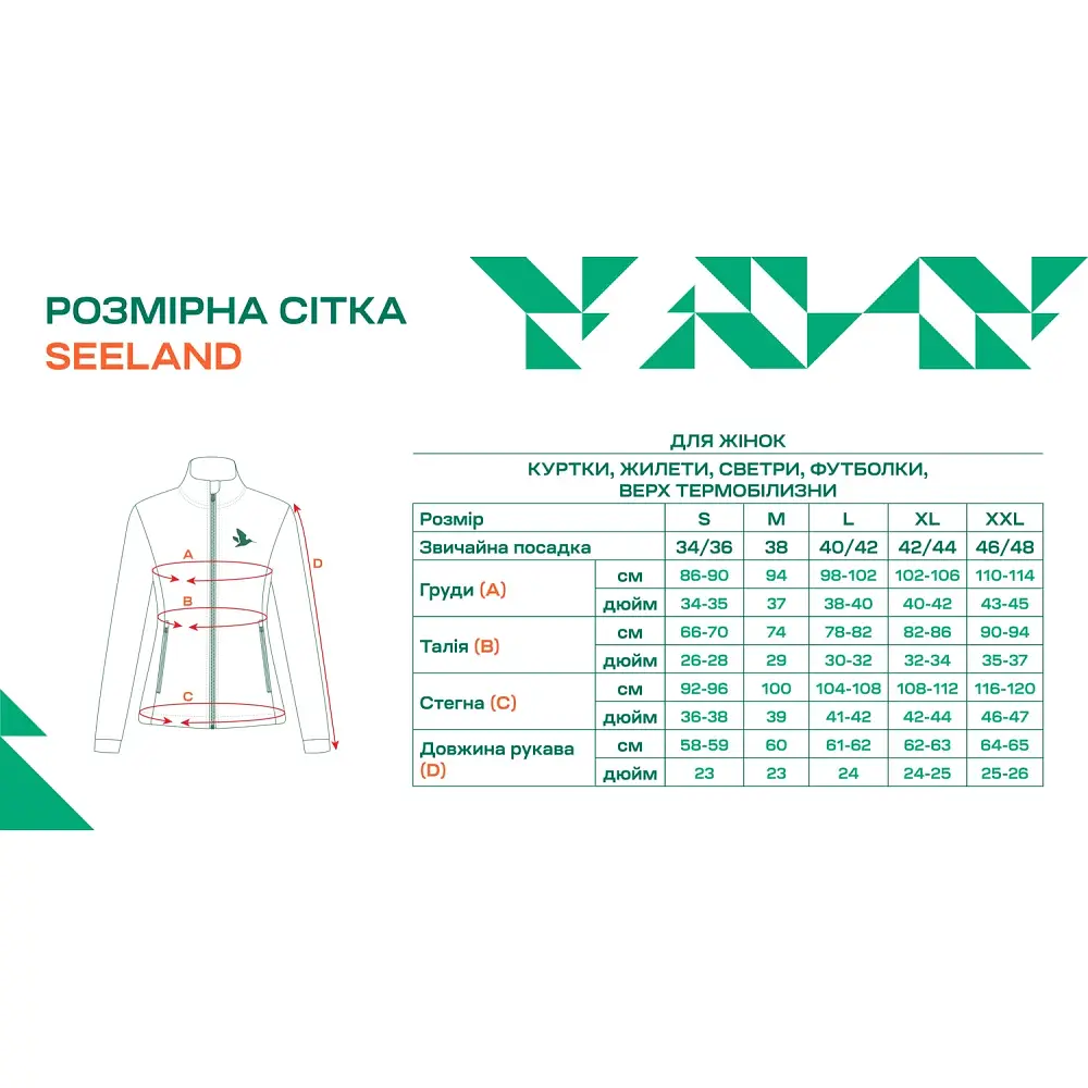 Куртка Seeland Hawker Advance Women 36 Зеленый - фото 11