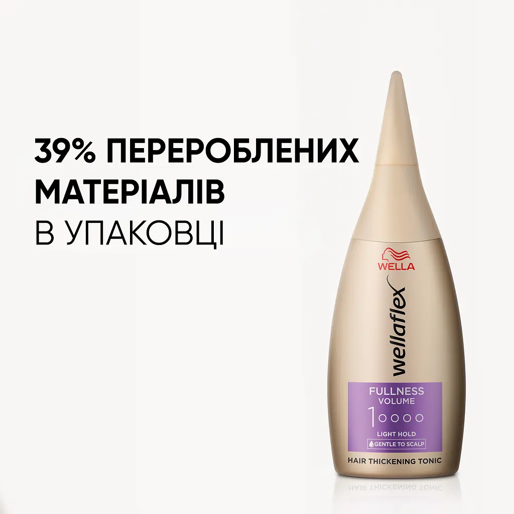 Тонік Wellaflex Fullness Volume 1 для потовщення волосся 100 мл - фото 4