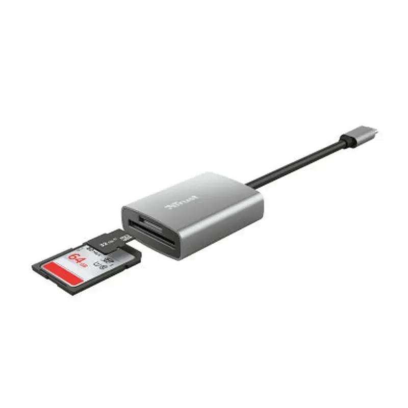 Зчитувач флеш-карт Trust Dalyx Fast USB-С Card reader (24136) - фото 5