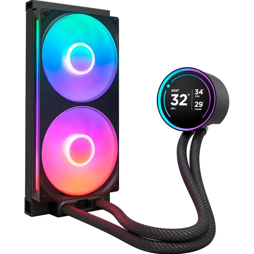 СВО NZXT Kraken Elite RGB 280mm Black (RL-KR28E-B2) - фото 2