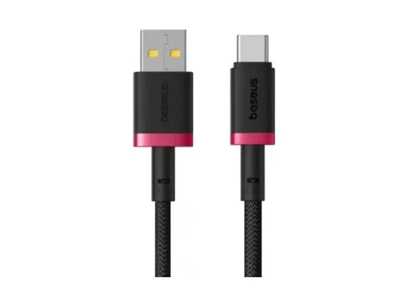 Кабель USB Type-C BASEUS USB-Type-C 60W 2m (P10377802U01-03) червоно-чорний