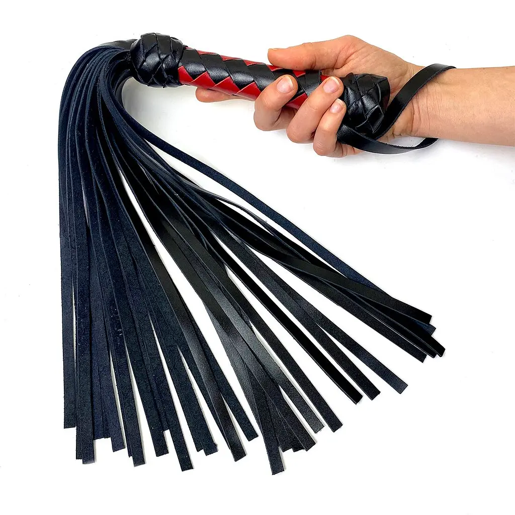 Флоггер Art of Sex Flogger Martinet, 30 хвостів по 35 см, шкіра LUX
