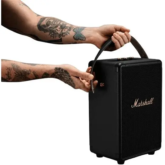 Портативна колонка Marshall Tufton Black and Brass (1005924) - фото 4