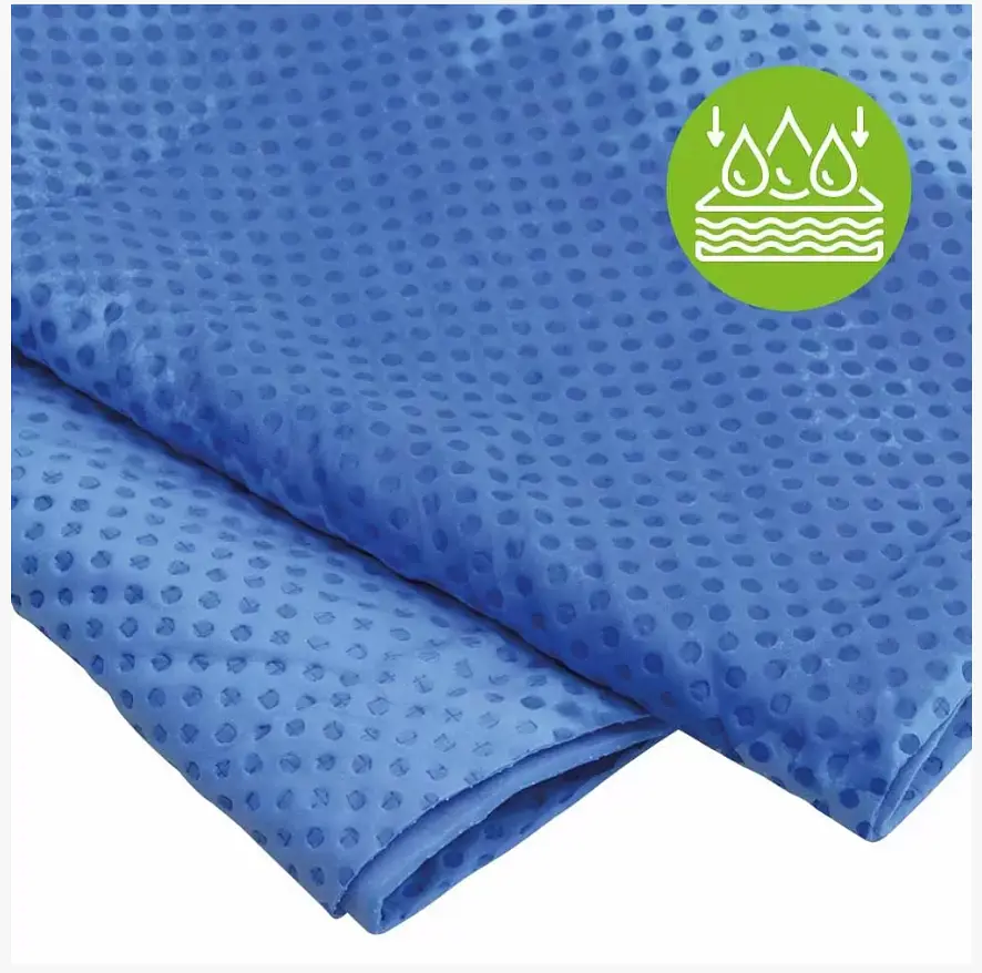 Охолоджувальний рушник для собак і котів Nobby Speed & Dry Comfort синій 66×43 см 79087 - фото 3