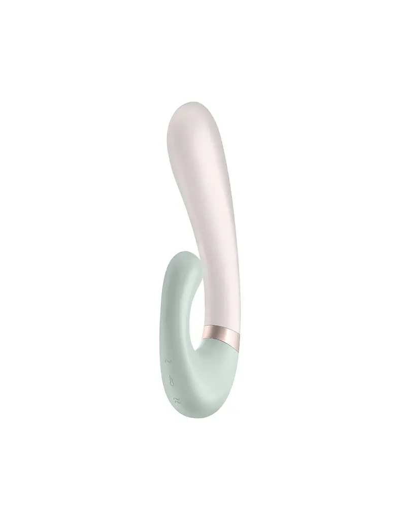 Смарт-вібратор-кролик з підігрівом Satisfyer Heat Wave Mint