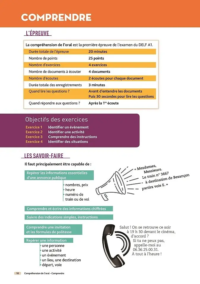 Le DELF A1 100% réussite Livre + CD - фото 2