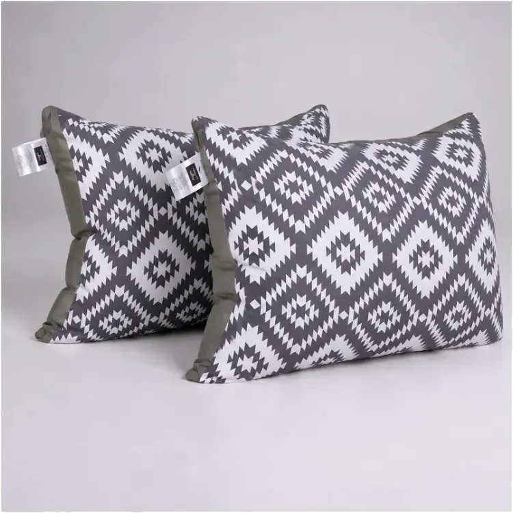 Подушка MirSon Сolor Fun Line Silver Geo Zebra EcoSilk (2200014312160) - фото 3