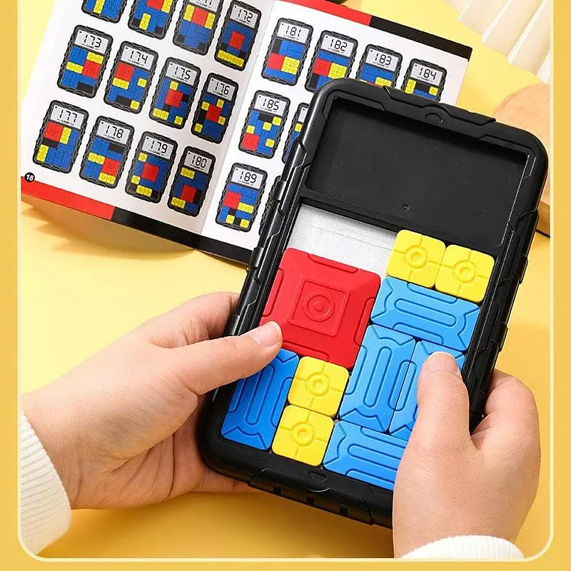 Портативная интерактивная игра Ummi 11844 Sliding Puzzle Colorful - фото 7