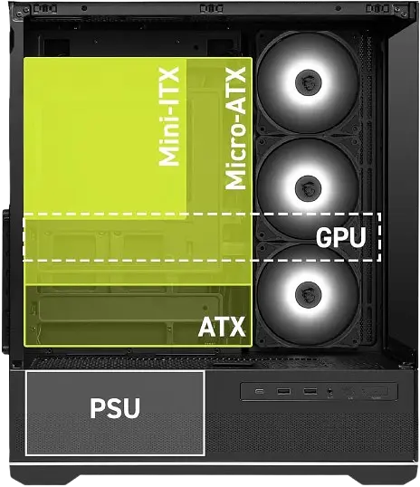 Корпус MSI MAG Pano 110R PZ ARGB Black - фото 4