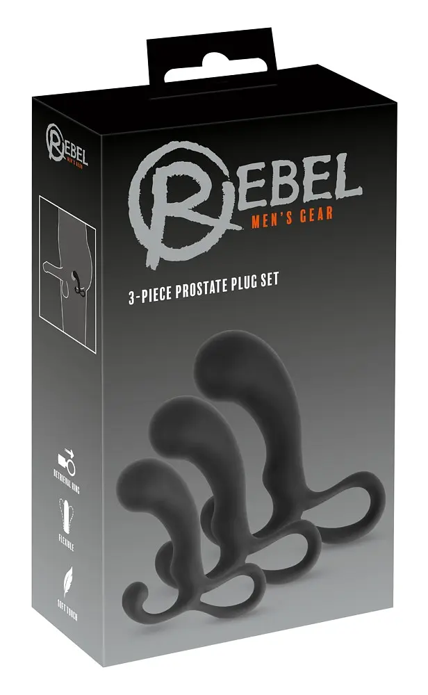 Набір масажерів простати Rebel 3-piece Prostate Plug Orion 42-05388410000 98302