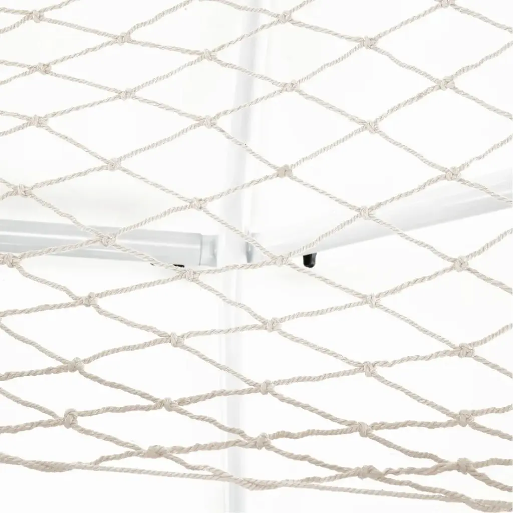 Гамак плетеный Jumi Garden с планкой белый - фото 5