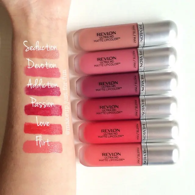 Блеск для губ Revlon Ultra HD Matte Lip Color тон 655 (Kisses) 5.9 мл (429424) - фото 3