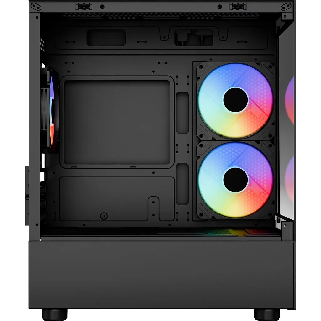 Корпус AeroCool Viewport Mini-G-BK-v2 Black (ACCM-ES09133.11) [146691] - фото 2