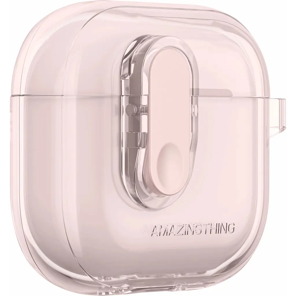 Чохол AmazingThing Minimal Click Case для AirPods 4 Pink [143235] - фото 4
