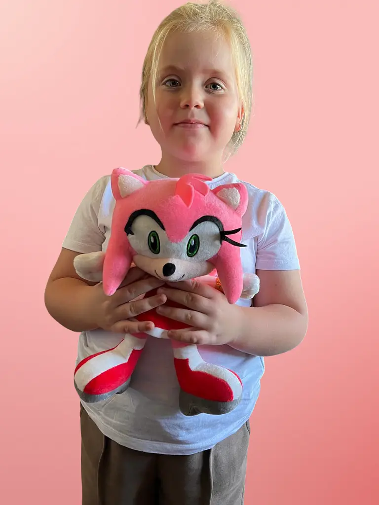 М'яка іграшка Емі Роуз із Сонік 30 см Sonic the Hedgehog - фото 4