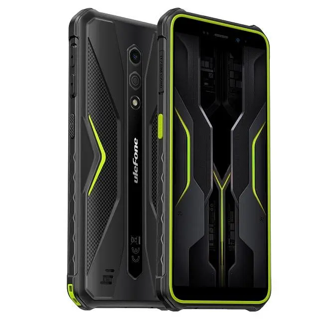 Смартфон Ulefone Armor X12 3/32GB Black-Green - фото 5