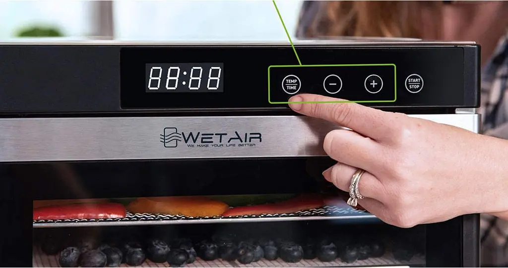Сушарка для овочів та фруктів WetAir WFD-K650S [90872] - фото 5