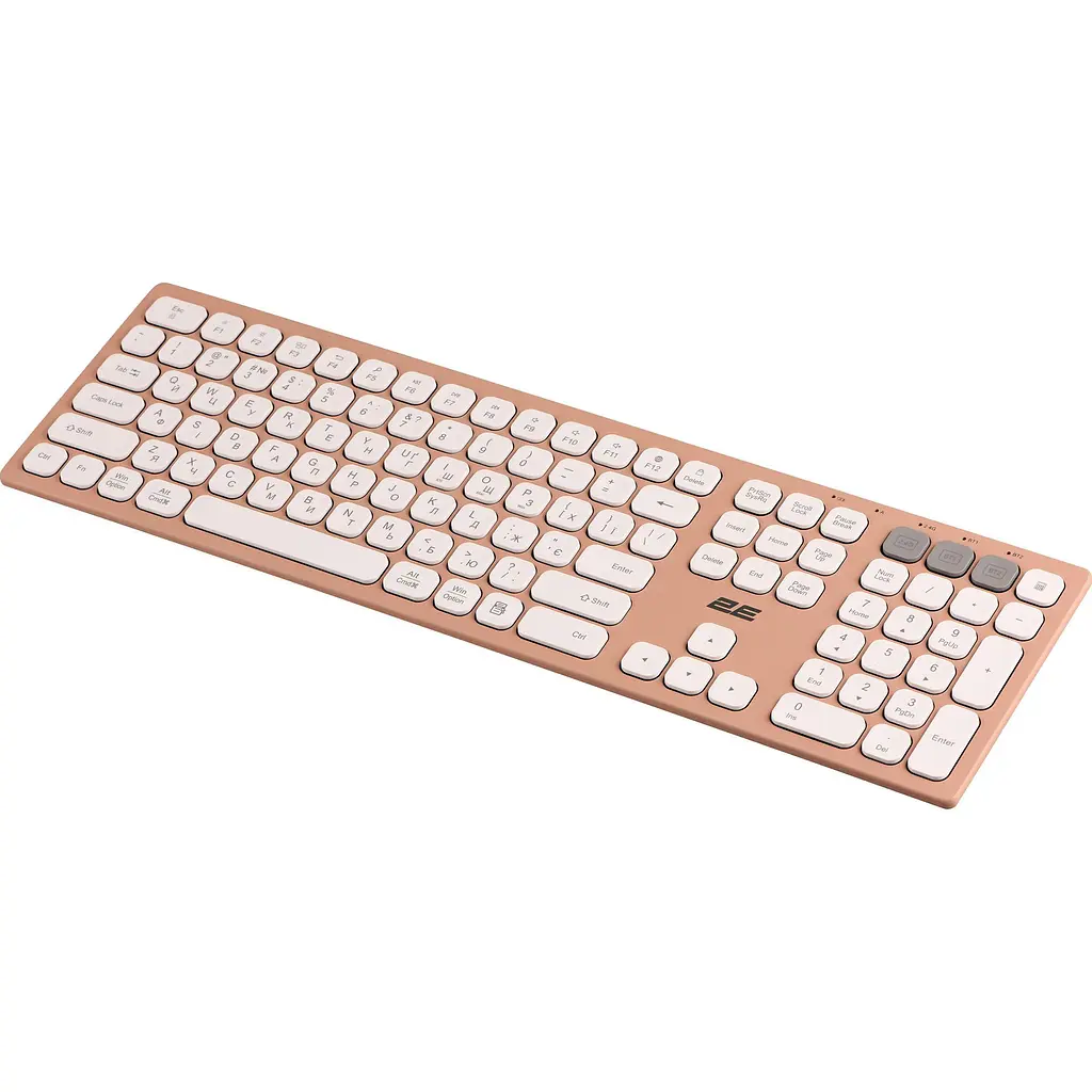 Клавіатура 2E KS270 WL/BT UA Pink/White (2E-KS270WBPN_UA) [150967] - фото 6