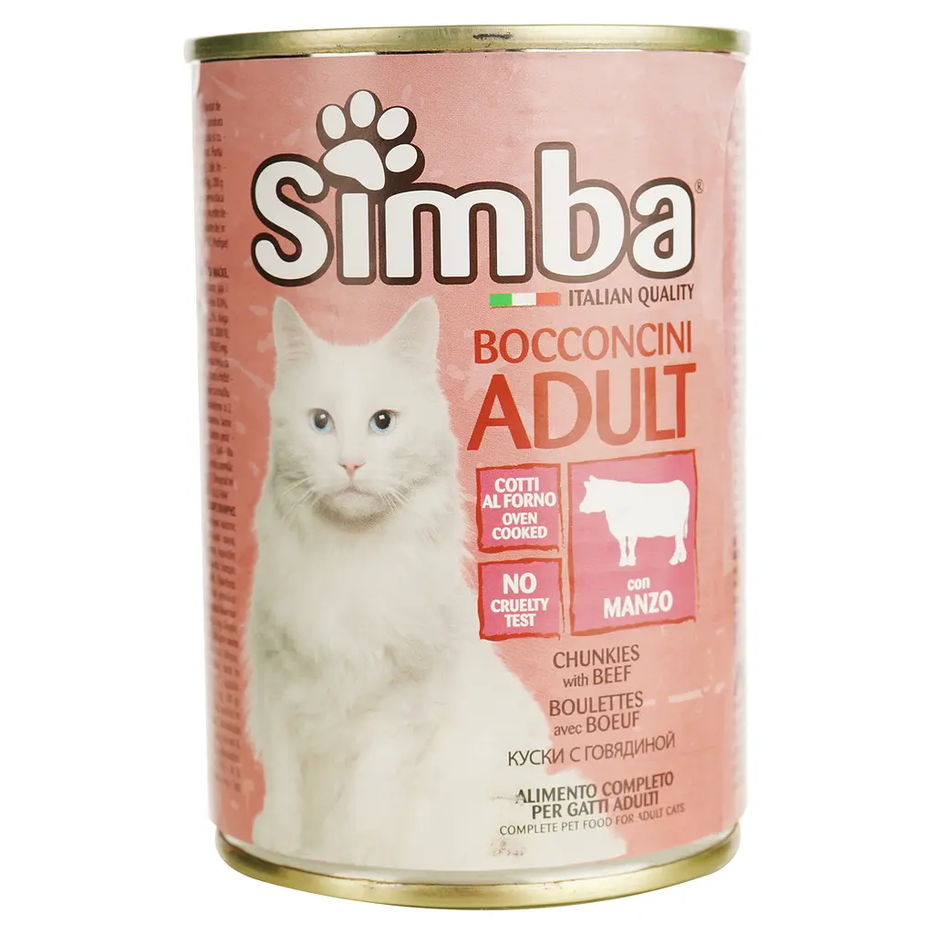 Влажный корм для кошек Simba Cat Wet говядина 415 г (70009607) - фото 2