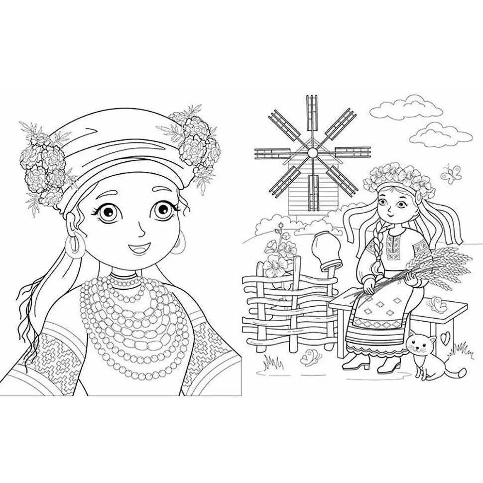 Большая книга раскрасок Украина Ранок 1736020, 64 страницы - фото 4