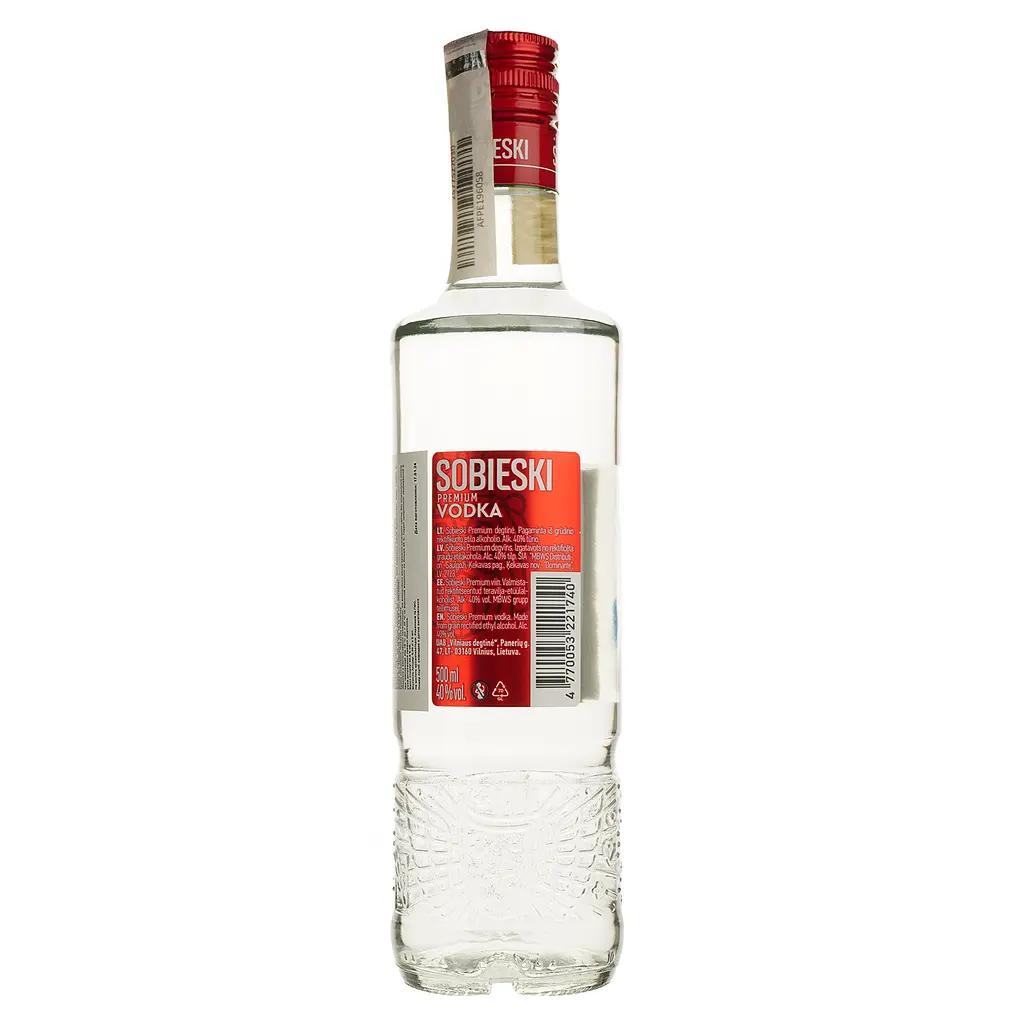 Горілка Sobieski Premium 40% 0.5 л - фото 2