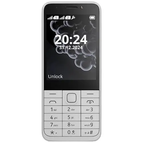 Телефон кнопочный Nokia 230 TA-1609 Dl Sim 2024 белый - фото 2