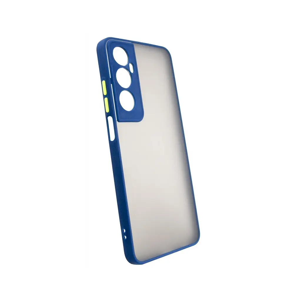 Чехол для мобильного телефона Dengos Matte Realme C65 (Blue) (DG-TPU-MATT-144) - фото 2