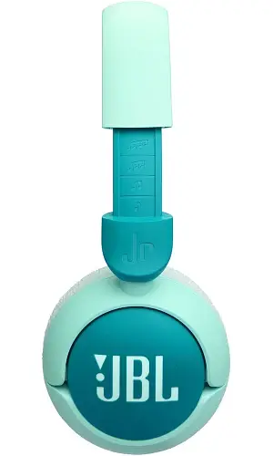 Навушники бездротові JBL JR 320BT, Green, Bluetooth, мікрофон, акумулятор 500 mAh, дитячі (JBLJR320BTGRN) - фото 5