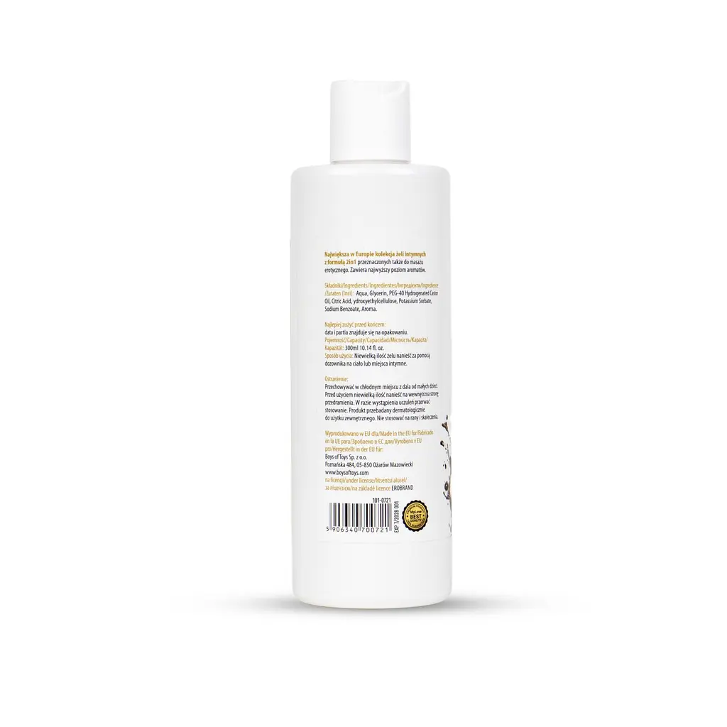 Лубрикант MyLove Aroma Series IntimMassage 2in1 Tiramisu, 300 мл - фото 6