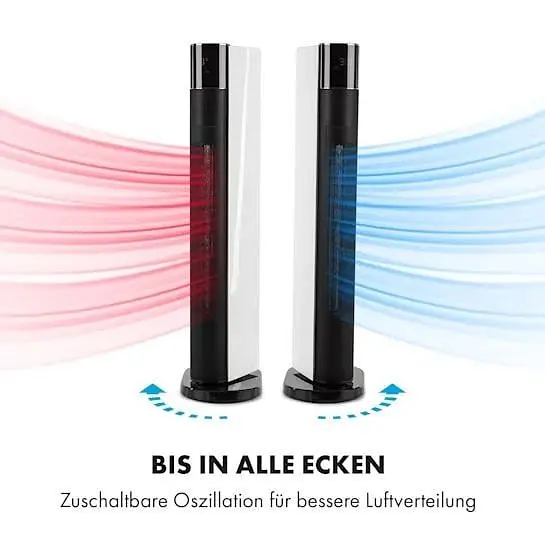 Тепловентилятор колонний Klarstein Hightower heat deluxe до 20 м² (10032777) - фото 3