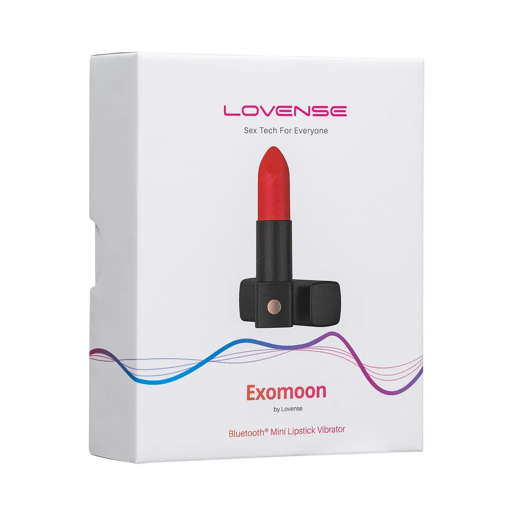Вібратор-помада Lovense Exomoon, працює через застосунок - фото 7