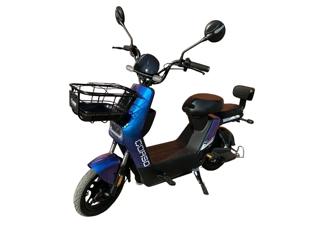 Электроскутер Двухместный Corso Swift SW (500W/60V/20Ah) Синий - фото 3