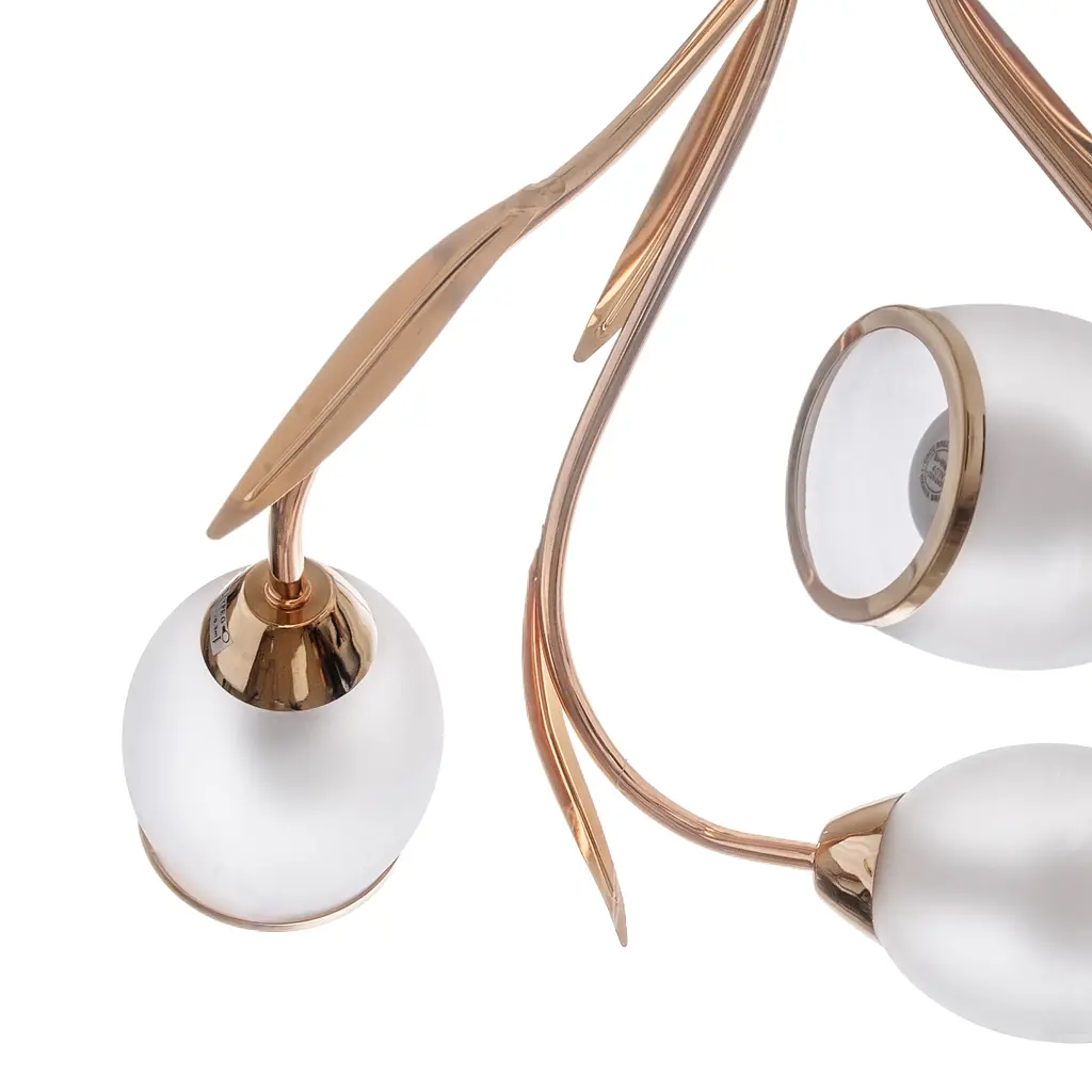 Люстра потолочная Brille флористика E14 60W G (LK-156C/3) - фото 2