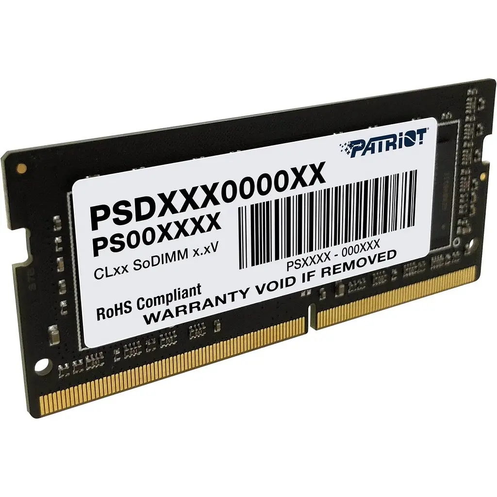 Модуль пам'яті SO-DIMM DDR4 Patriot Signature Line 8 ГБ 3200 МГц (PSD48G320081S) [175579] - фото 2