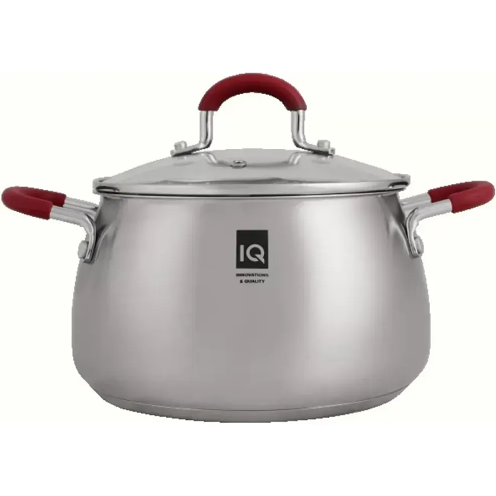Каструля IQ Be Royal з кришкою 22 см 4 л (IQ-2051-22) - фото 2