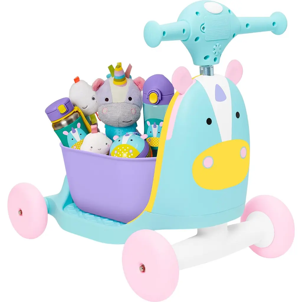 Самокат-толокар Skip Hop Zoo 3 в 1 Єдиноріг (9H822810) - фото 4