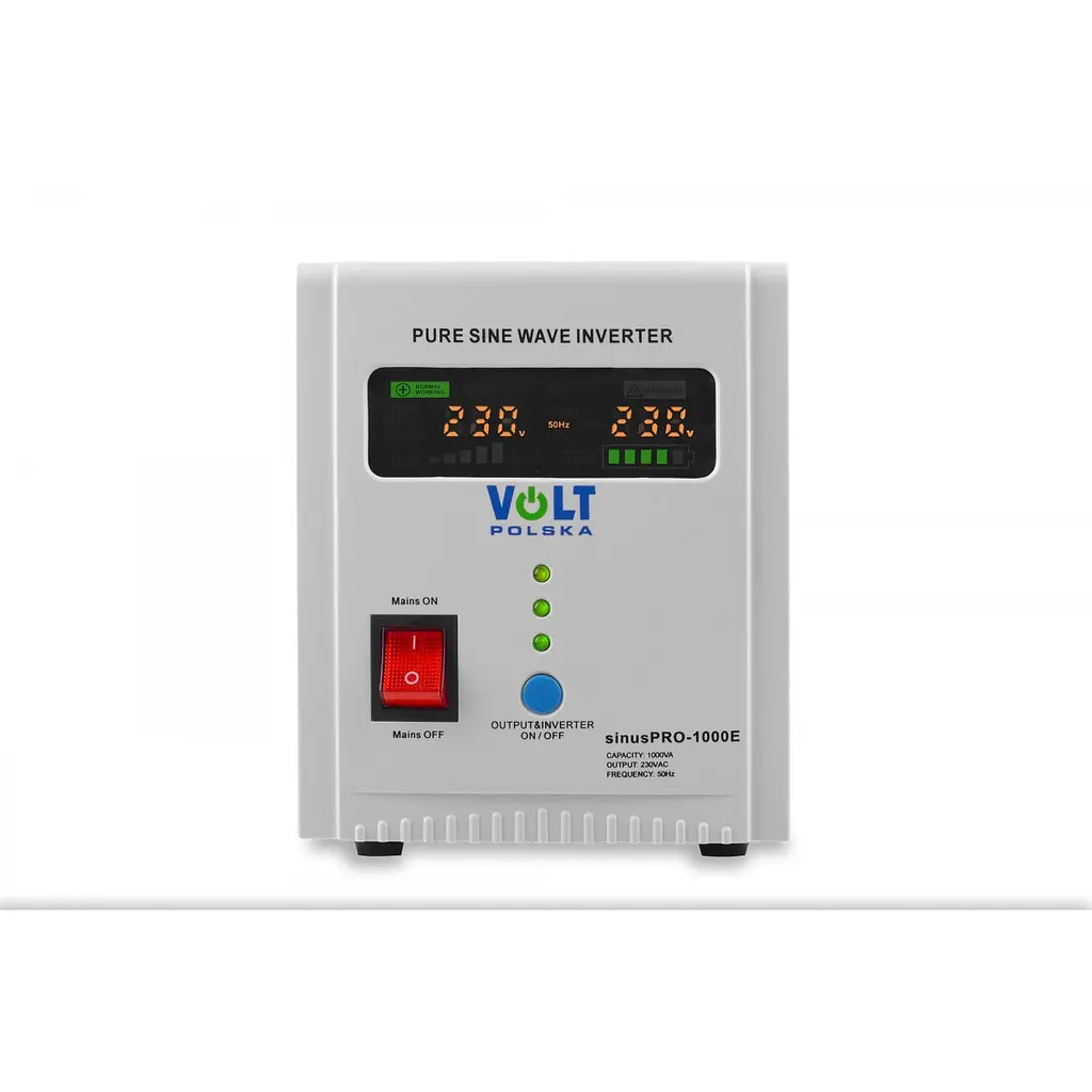 ИБП Преобразователь напряжения Volt Polska SINUS PRO 1000 E 12/230 В (700/1000 Вт) - фото 5