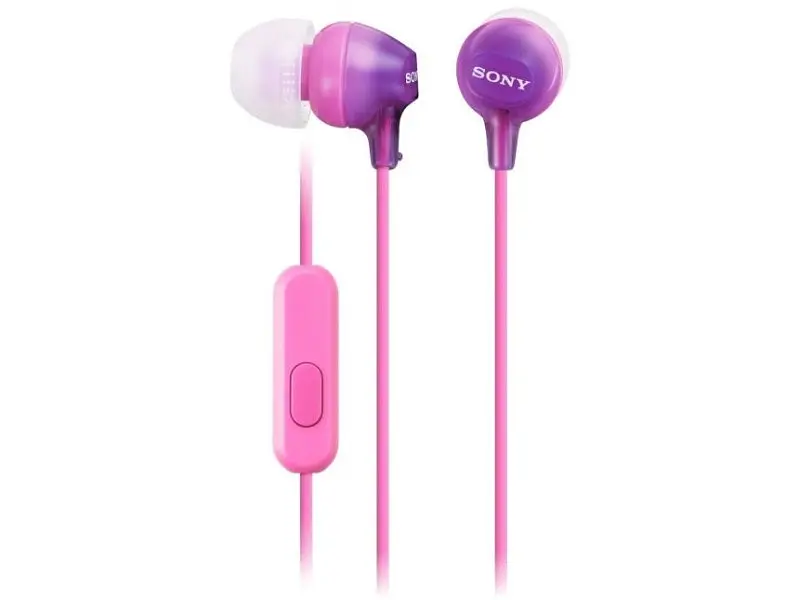 Навушники Sony MDR-EX15AP Pink - фото 3